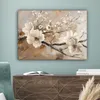 Leinwand Bilder 80x60 cm - Blumen - Natur - Weiß - Blüte - Produktbild-Vorschau 4