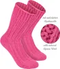 BRUBAKER 4 Paar Alpaka Socken mit Alpakawolle - Produktbild-Vorschau 4