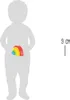 Blocchi da costruzione in legno arcobaleno Anteprima dell’immagine prodotto 5