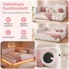 INONEFT Polsterbett 140 x 200 cm, mit Sofa-Funktion, Produktbild-Vorschau 4
