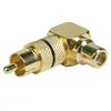 Goobay 11590 RCA Audio Winkeladapter Cinch Stecker/Buchse Produktbild-Vorschau 3