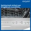 Exquisit Einbau-Geschirrspüler, 12 Maßgedecke, 49 dB(A), Produktbild-Vorschau 5