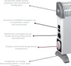 Convectorverwarming met timer, model 048509, vermogen 2000 Productafbeelding-voorbeeld 9