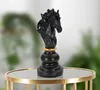 Mauro Ferretti Schachfigur Pferd 14x11x27 cm schwarz gold Produktbild-Vorschau 7