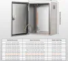 SucceBuy 16"x 12"x 10" Elektrokasten aus Stahl, Gehäuse aus Produktbild-Vorschau 7