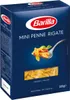 A box of Barilla Mini Penne Rigate pasta. Produktbild-Vorschau