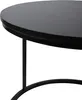 Zestaw Stoliki Kawowe Loft 60/40 cm Czarny Podgląd zdjęcia produktu 2