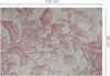 Vintage, gealtertes Pflanzenmotiv, Blumen – Vinylteppich – Produktbild-Vorschau 5
