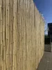 A close-up view of a bamboo privacy screen fence. Produktbild-Vorschau
