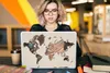 MuchoWow® Laptop Aufkleber Sticker Cover Karte - Baum - Produktbild-Vorschau 5