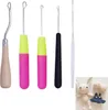 Häkelnadel Set,Latch Hook Kit,5 Größen Haarverlängerung Produktbild-Vorschau 1