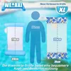 WEARXI Luftmatratze Pool XL 2er Set Blau | 4-in-1 Produktbild-Vorschau 2
