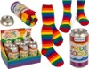 Regenbogen Socken im Paar in schöner Metalldose Produktbild-Vorschau 8