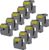 DULA Etikettenband - Kompatibel mit Brother P-Touch M-K621 Produktbild-Vorschau 1