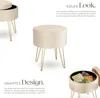 TecTake 403955, Polyester, Ocel, MDF Náhled obrázku produktu 4