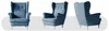 Ohrensessel mit Hocker ARI Design – skandinavisches Set, Produktbild-Vorschau 9