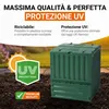 GARANTIA ECO-KING compostiera 600 litri verde Anteprima dell’immagine prodotto 6