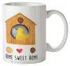 Mr. & Mrs. Panda haferl Vogelhaus Home - Weiß - Geschenk, Produktbild-Vorschau 1