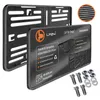 Kennzeichenhalter 255 x 130 Carbon Optik Traktor Produktbild-Vorschau 3