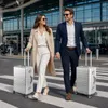 Travelhouse Oslo hliníkový príručný kufor 55 cm strieborný Náhľad obrázku produktu 6