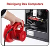 Laubbläser 1000 W – Elektrisches Handgebläse & Staubsauger Produktbild-Vorschau 3