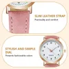 Watch Für Damen, Damen Analog Quarz Uhr mit Leder Armband, Produktbild-Vorschau 7