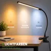 LUMILED LED Leselampe SERTA Bett Klemmleuchte 8W USB-C CCT Produktbild-Vorschau 3