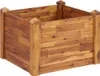vidaXL Zahradní vyvýšený záhon 60 x 60 x 44 cm masivní Náhled obrázku produktu 1