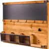 Wandboard HERITAGE 80cm natur Pinie 6 Haken Kreidetafel Produktbild-Vorschau 13
