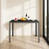 BEALIFE Gartentisch 110x70x73 cm aus WPC | Mit Wasserablauf Produktbild-Vorschau 6