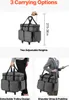 VEVOR Laptop Trolley 43x21x41 cm, passend für Laptops bis Produktbild-Vorschau 5