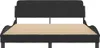 vidaXL Rám postele "Dover" černý 160x200 cm sametový Náhled obrázku produktu 4