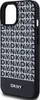 Funda DKNY de cuero con estampado, logo metálico y Vista previa de la imagen del producto 6