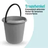 Eimer - Anthrazit  1 Stück Haushaltseimer, 5 Liter, in Produktbild-Vorschau 2