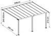 Kryt terasy Palram - Canopia Olympia 3x5.4 546 x 295 cm Náhled obrázku produktu 17