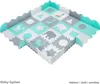 Tappetino puzzle in schiuma XL 150 x 150 x 1 cm con bordo - Anteprima dell’immagine prodotto 12