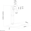 Neomounts by Newstar FPMA-D890BLACK. Monitorbeugel, zwart Productafbeelding-voorbeeld 9