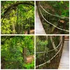 Wanduhr - Rund - Glasuhr - Fußgängerbrücke Wald Abenteuer - Produktbild-Vorschau 8
