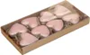 Deko Holzherzen Hellrosa 6cm 8 St für Muttertag Produktbild-Vorschau 3