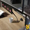 Schreibtisch Braun Tisch Schlafzimmer Jugendzimmer Holz Produktbild-Vorschau 11