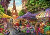 Trefl TREFL Premium Plus Puzzle Flower Market, Paris, 1000 Anteprima dell’immagine prodotto 5
