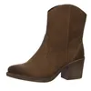 Rieker Damen Stiefelette Cowboy Boot Blockabsatz Western Produktbild-Vorschau 11