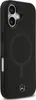 Housse iPhone 17 Mercedes cuir véritable noir logo métal Voir les images du produit 4