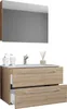 3 pz. lavabo lavabo | gabinetto lavabo larghezza 80 cm | Anteprima dell’immagine prodotto 1