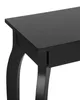 BELIANI Konsola stolik z półką czarny 100 x 30 cm styl Podgląd zdjęcia produktu 4
