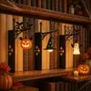 Boekenrek lampen set van 3 – Vintage LED nachtlampjes, Productafbeelding-voorbeeld 1