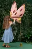Folienballon Schmetterling 110x67cm rosa gold Produktbild-Vorschau 11
