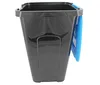 Abfalltonne Recycling, 50 Liter, 56 x 36 x 36cm, Mülleimer Produktbild-Vorschau 3