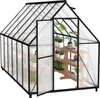 UISEBRT Premium Serre en aluminium 340x180x195cm, 6.125m² Voir les images du produit 1