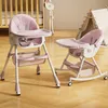 Babyhochstuhl 6in1 Kinderhochstuhl mit Babyliege und Baby Produktbild-Vorschau 2